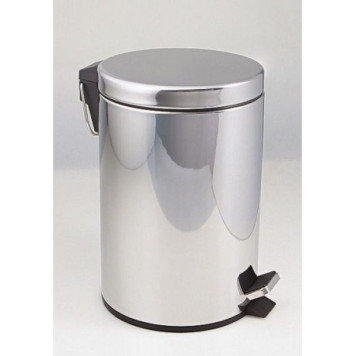 04988010000 PLAN Мусорное ведро напольное 5 л, хром 04988010000-1