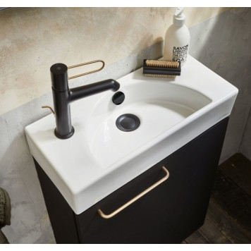 EGO112-55-00 Odeon RG Компактный рукомойник 50 см22 см (отверстие слева) EGO112-55-00-2