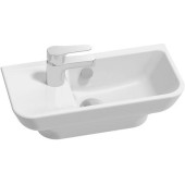 EGJ112-00 Рукомойник Struktura 50x 25,5 с отв.для смесителя,сл.пер.,белый EGJ112-00