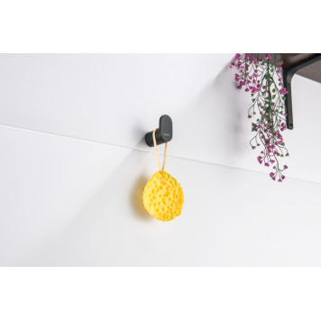 AQ4425MB ЛИРА крючок, матовый черный AQ4425MB-4