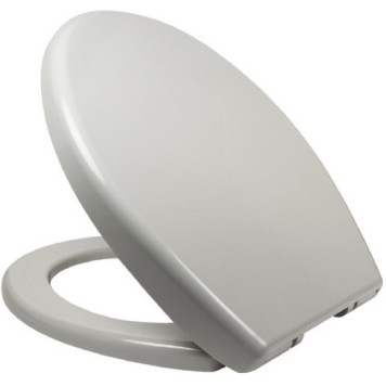 17503 BRIVE,JULY, PATIO Сиденье дюропласт быстросъемное с микролифтом, белый (для EDV102, E4345, E4187, UJV102) 17503-1