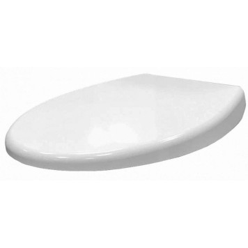 17503 BRIVE,JULY, PATIO Сиденье дюропласт быстросъемное с микролифтом, белый (для EDV102, E4345, E4187, UJV102) 17503-2