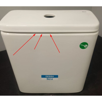 SaleRoca34199100Y Debba Бачок 3/4,5 л, нижний подвод воды Sale34199100Y_1085