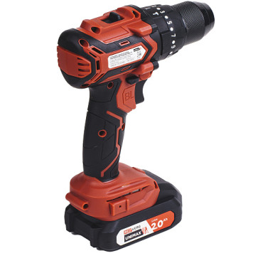 Шуруповерт аккумуляторный ударный бесщеточный REDVERG RD-IS18BL/U2-3