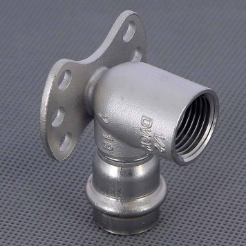 Водорозетка пресс нержавеющая сталь Sanpress Inox VIEGA 18х1/2-1