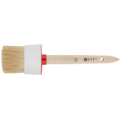 Кисть круглая, натуральная светлая щетина №22 (70 мм)