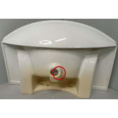 SaleAqwella4620008197470 Kirovit Раковина Стиль 750 760х485х200 мм, с отв. под смес., с отв. Sale4620008197470_1096