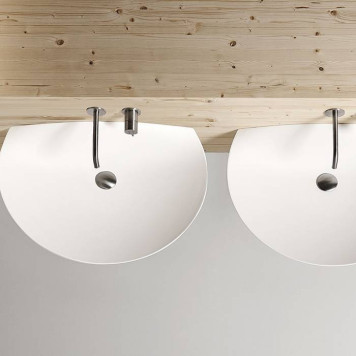 Antonio Lupi Venere Раковина 40х60 см, без отв., подвесная, цвет: белый-5