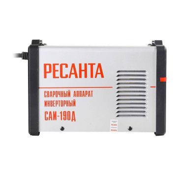 Аппарат сварочный инверторный Ресанта САИ-190Д-4