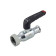 Кран шаровой пресс KAN -therm Steel 22 х 3/4 с накидной гайкой, оцинк. сталь