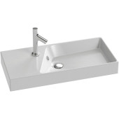 RYTHMIK EXP112-00 Подвесная раковина-столешница Ш80Г37 см. Одно отверстие для смесителя. EXP112-00