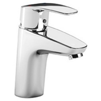 Roca 7.5A30.8.2C0.M EOS-N Смеситель для раковины 79 мм, со сливным гарнитуром 5A3082C0M