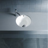 Duravit Architec Раковина встраиваемая снизу, с переливом, цвет: белый. 0468400000