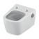 TECEneo Унитаз-биде подвесной 54х36х36см, безободковый, смыв Tornado, с крепежом, цвет: белый. 9700205
