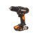 Дрель-шуруповерт аккумуляторная WORX WX108, 45Нм, 20В, 2Ач x2, ЗУ 2А, кейс