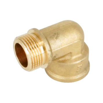 Угольник, ELSEN, Metalit, 90°, НВ, 3/4, 3/4, латунь, CN