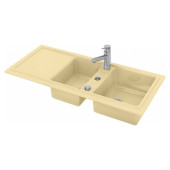 Duravit Cassia Кухонная мойка 116x51см., встраиваемая, цвет: бежевая. 7513111900