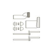 TECE Монтажный комплект для изменения высоты установки унитаза. 9880073