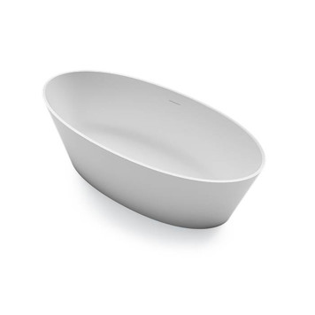 Gruppo Treesse Alma Ванна отдельностоящая 175х80х55 см, с сливом-переливом и сифоном, Solid Surface, цвет: белый матовый-3