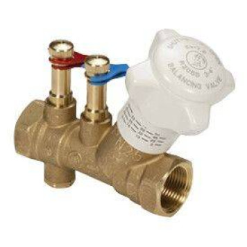 Клапан, R206B, DN-20, 3/4, ВВ, PN, бар-25, с измерительными штуцерами, со сливом