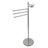 CA 614.51 CHROME Стойка - полотенцедержатель, h=100 см CA61451