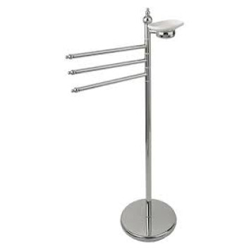 CA 614.51 CHROME Стойка - полотенцедержатель, h=100 см CA61451