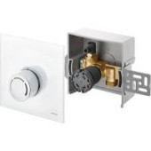 Набор терморегулятора, Unibox RTL, 10-50 °C, крышка белое стекло