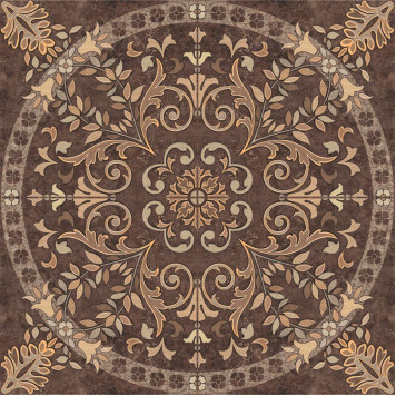 Pompei Панно напольное коричневое (PY6G114) 88x88