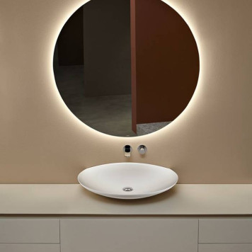 Antonio Lupi Venere Раковина 40х60 см, без отв., подвесная, цвет: белый-4