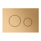 TECEloop Клавиша смыва унитаза для системы двойного смыва, цвет: латунь металлик. 9240936