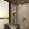 Newform Head Showers Верхний душ d40см, круглый, монтаж в потолок, 1 источник, G1/2 , цвет: хром. 682.21.018