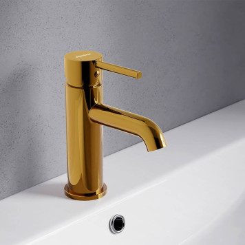 360210600 Смеситель для раковины, золото-2