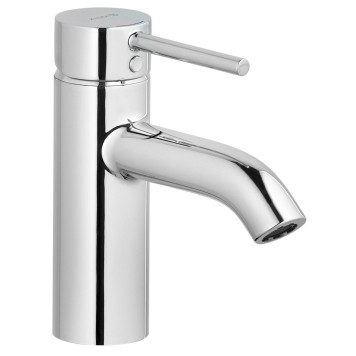 Kludi 38 272 0576 Bozz Смеситель для раковины 75 мм, гладкий, 5 л/мин 382720576