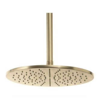 Верхний душ, Fima Carlo Frattini, Showerhead, 250-250, цвет-шампань брашированная