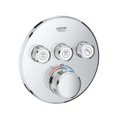 Grohe 29 121 000 Grohtherm SmartControl Термостат для 3х потребителей (внешняя монт. часть) 29121000Gr Grohe 29 121 000 Grohtherm SmartControl Термостат для 3х потребителей (внешняя монт. часть) 29121000Gr