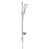 Hansgrohe Raindance Select S Душевой набор: штанга 90см., ручной душ 120, 3jet (Rain, RainAir, WhirlAir), мыльница, шланг, цвет: белый/хром