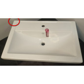 SaleAQ4620008197746 Kirovit Раковина Фостер 700 710х465х193 мм, с отв. под смес., с отв. Sale4620008197746_1107