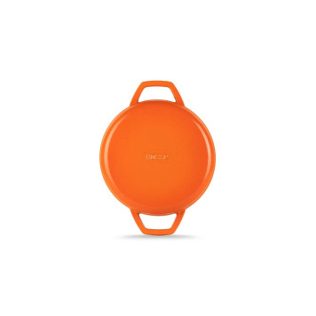 Сковорода с двойной ручкой HS Y KTV 22 SH ORANGE-1