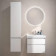 Kerama Marazzi Cubo Раковина 60х48.5х18см., подвесная, мебельная, 1 отв., с переливом, цвет: белый глянцевый. CU.wb.60