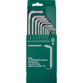 Набор ключей TORX угловых Jonnesway 9 предметов