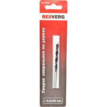 Сверло по дереву REDVERG HCS 5 мм(600021)