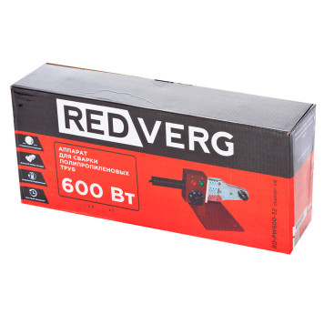 Аппарат для сварки полипропиленовых труб REDVERG RD-PW600-32-7