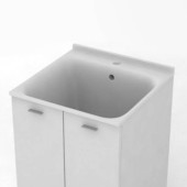 Kerasan Aquadom Раковина 60х60 см, 1 отв., цвет: белый. 029401*1 Kerasan Aquadom Раковина 60х60 см, 1 отв., цвет: белый. 029401*1