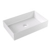 Alice Spy Rectangular Раковина 60x38х12см., накладная, без отв., цвет: белый глянцевый. 34250101