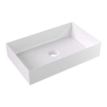 Alice Spy Rectangular Раковина 60x38х12см., накладная, без отв., цвет: белый глянцевый. 34250101