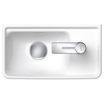 Duravit D-Neo Раковина подвесная, 40см., без перелива, с 1 отв., dx, цвет: белый. 0739400041-1