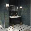 Kerasan Waldorf Комплект подвесной мебели 100см, с 2-мя ящиками, цвет: черный матовый. 4142K1bi/cr*1, 925531