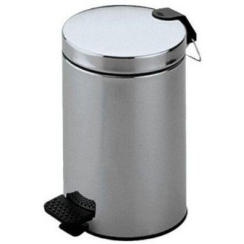 04988010000 PLAN Мусорное ведро напольное 5 л, хром 04988010000