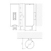 Decor Walther DW 280 Дозатор для жидкого мыла, подвесной, цвет: черный матовый. 0848660