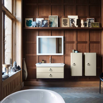 Duravit White Tulip Раковина накладная 105х49см, с переливом, с 1 отв., цвет: белый-6